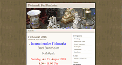 Desktop Screenshot of flohmarkt-bentheim.de